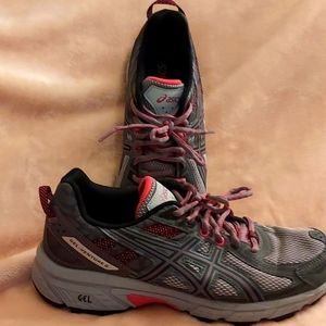 ASICS  Gel Venture 6 grey/pink 8.5